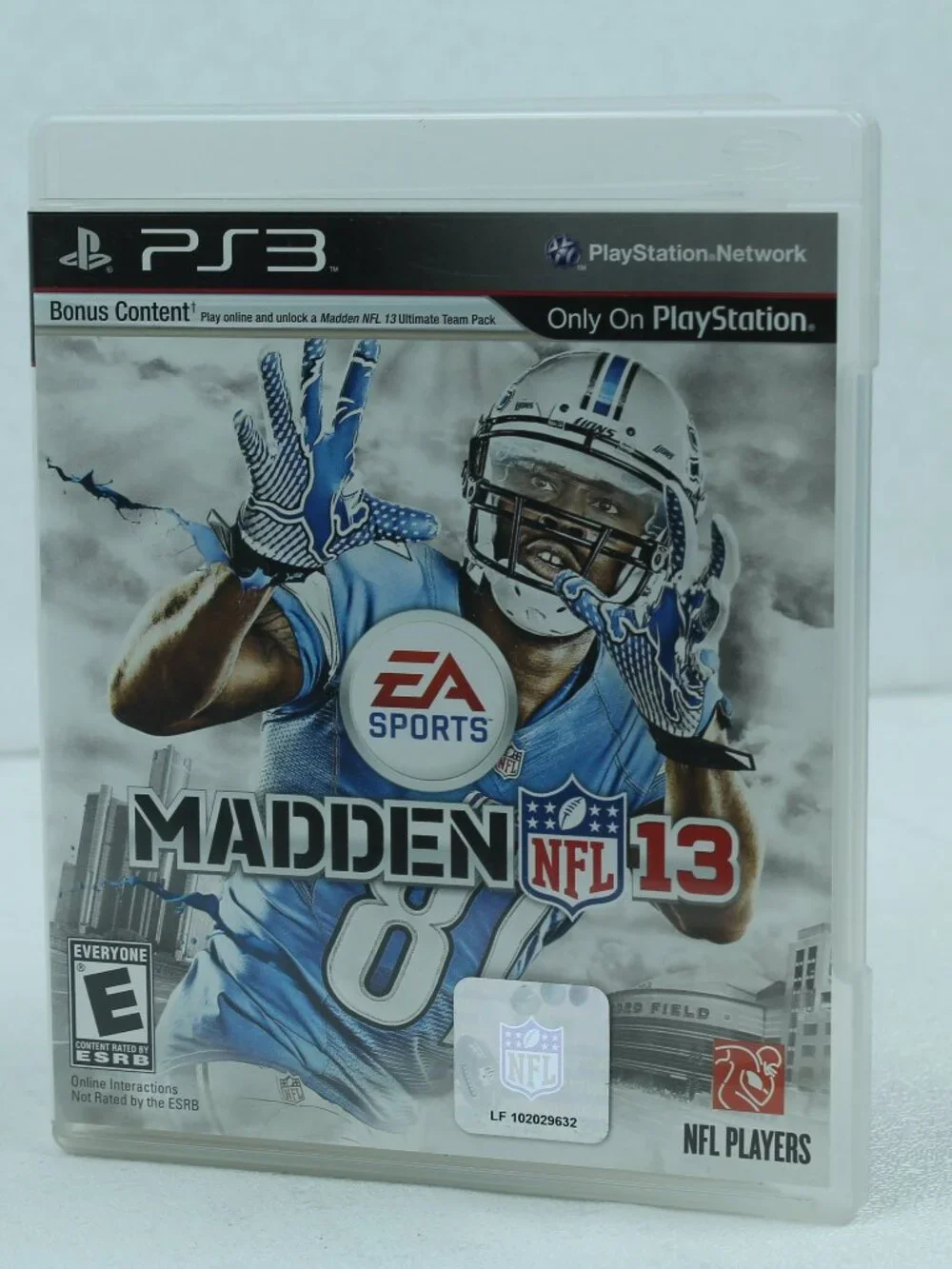 Madden NFL 13 PlayStation 3 PS3 Game CIB Complete Calvin Johnson EA